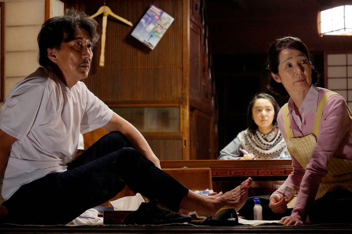 役所広司、上白石萌音、檀ふみ/「陸王」第1話より(C)TBS