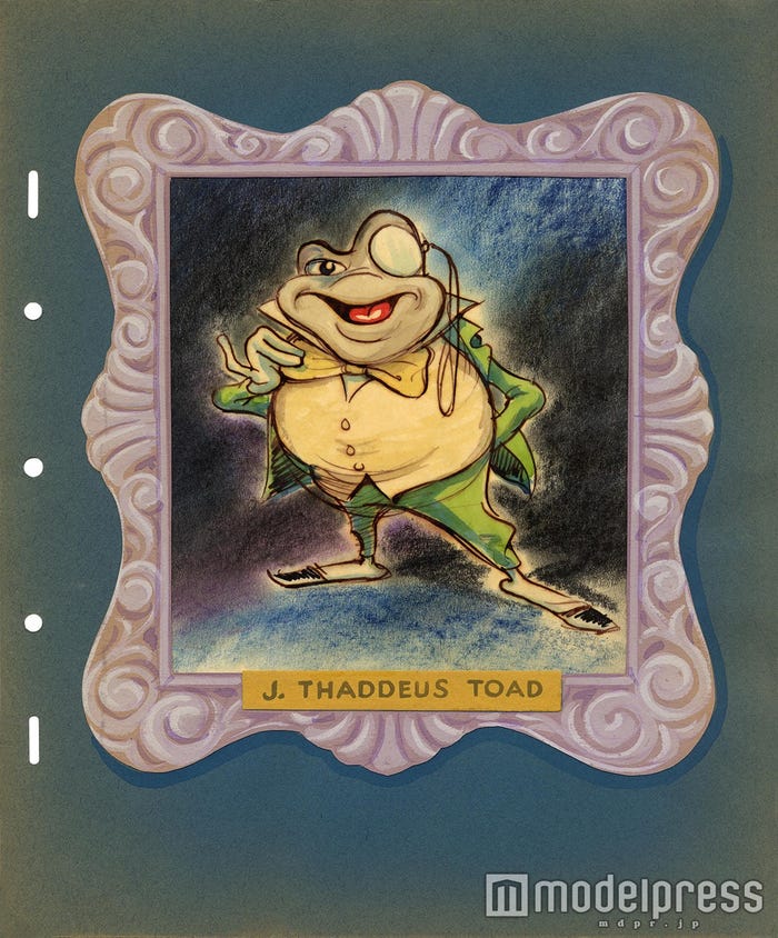 イカボードとトード氏(1949)/コンセプト・アート/ディズニー・スタジオ・アーティスト(C)Disney Enterprises Inc