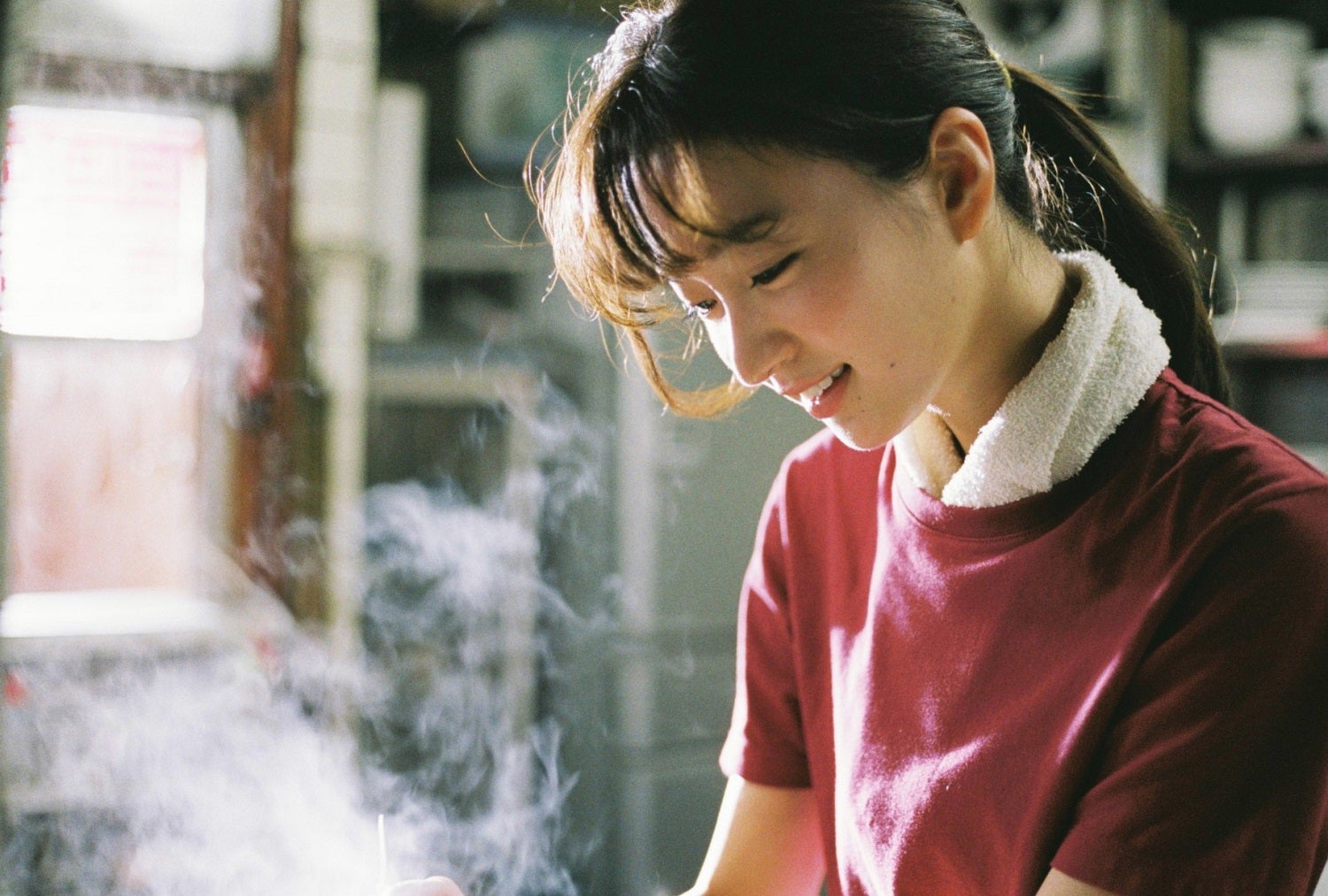 岡崎紗絵（C）2020「mellow」製作委員会