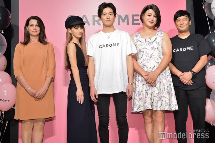 福住タニアさん 、ダレノガレ明美、山口裕樹さん、福島善成、熊谷岳大 (C)モデルプレス