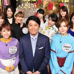 （前列左から）IMALU、坂上忍、須藤凜々花（写真提供：日本テレビ）