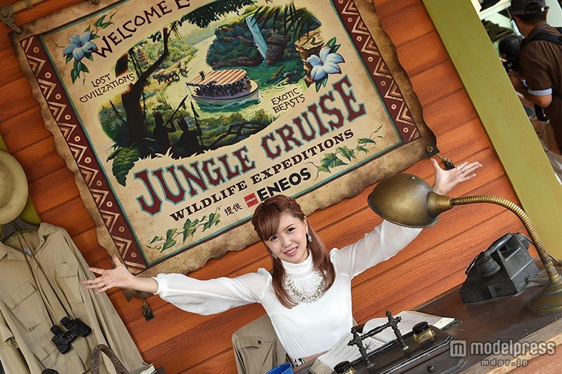 「ジャングルクルーズ：ワイルドライフ・エクスペディション」／モデル：河西里音