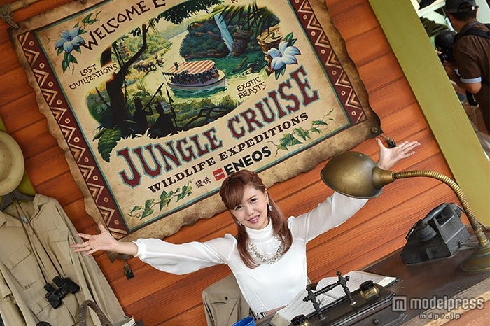 「ジャングルクルーズ:ワイルドライフ・エクスペディション」/モデル:河西里音