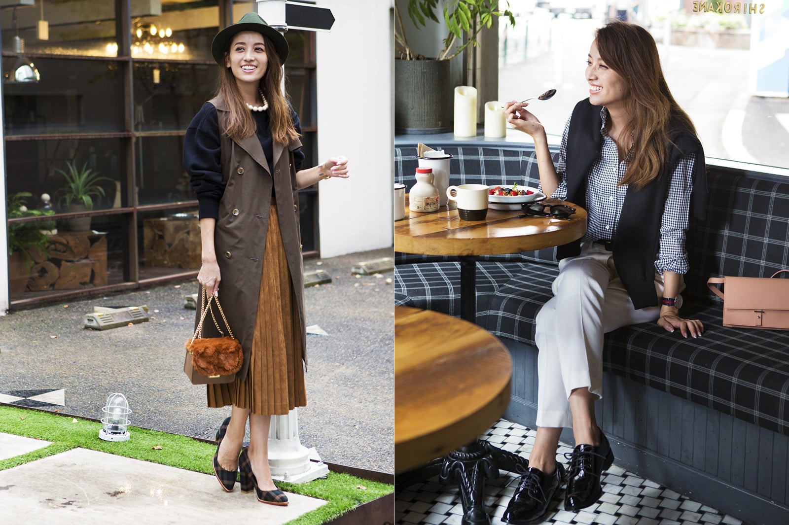 こなれ感もバッチリ！大人の秋冬は“ダークカラー”＋“ベーシックアイテム”のシンプルコーデ