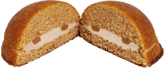 ふわふわボンブケーキ キャラメル味/BE:FIRST×ファミリーマートコラボレーション(提供写真)