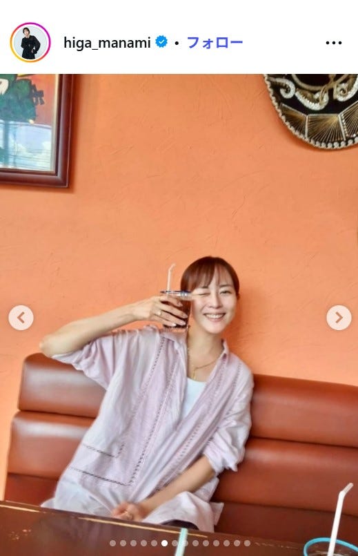 比嘉愛未Instagramより