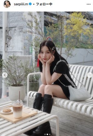 村瀬紗英Instagramより