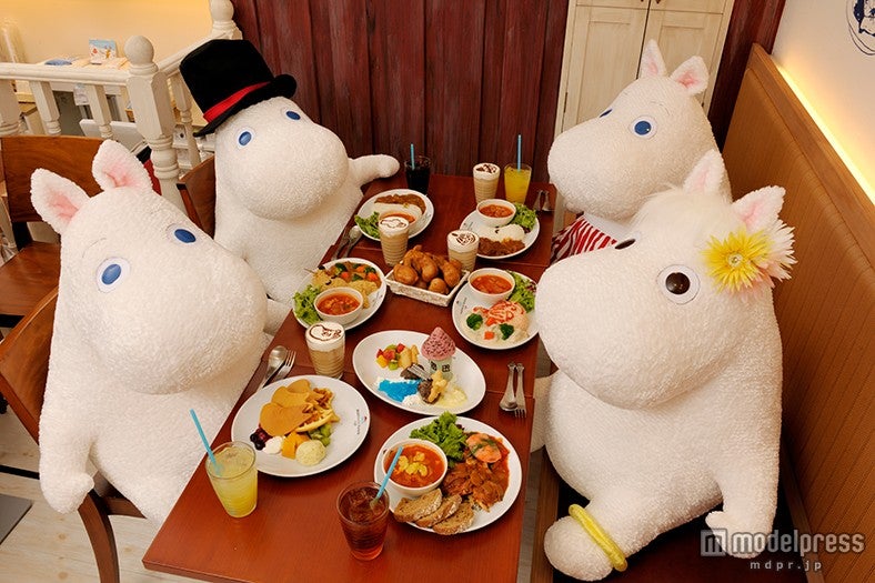 可愛いムーミンの世界で美味しいカフェメニューを（C）Moomin Characters TM