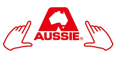 「オージー・ビーフ」のロゴマークをかたどったハンドジェスチャーがアイコン