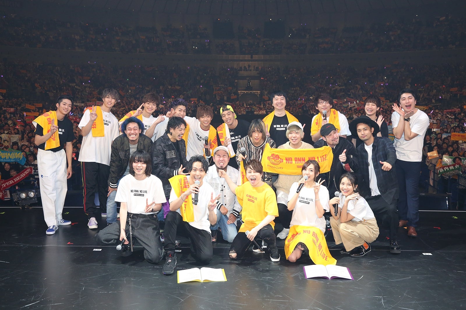 『ニッポン放送オールナイトニッポン50周年ALL LIVE NIPPON Vol.6＜DAY1＞』出演者 （画像提供：ニッポン放送）