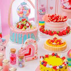 「ストロベリー・ハートファクトリー」いちごスイーツビュッフェ/提供画像