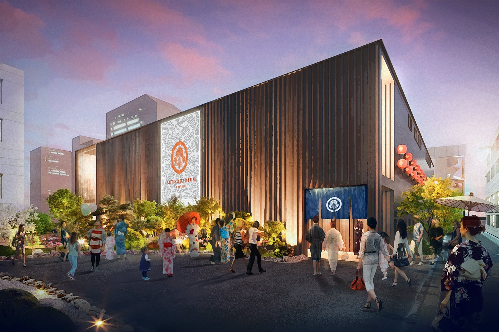 アートアクアリウム美術館／画像提供：アートアクアリウム製作委員会