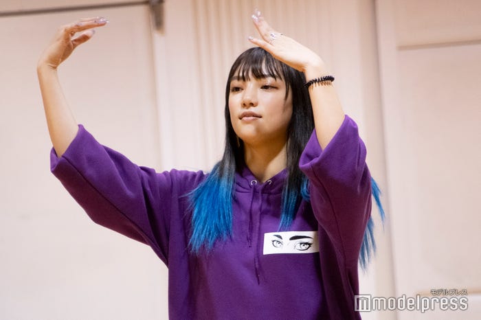 須田アンナ/「E-girls PERFECT LIVE 2011→2020」リハーサルの様子(C)モデルプレス