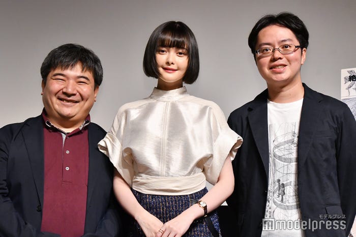 井口昇監督、玉城ティナ、押見修造 (C)モデルプレス
