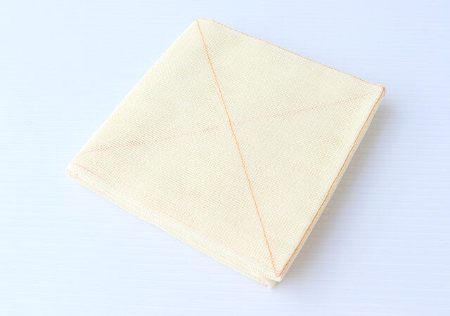 付録　ムック　中川政七商店　花ふきん　薄手　大判　限定柄　大和橘