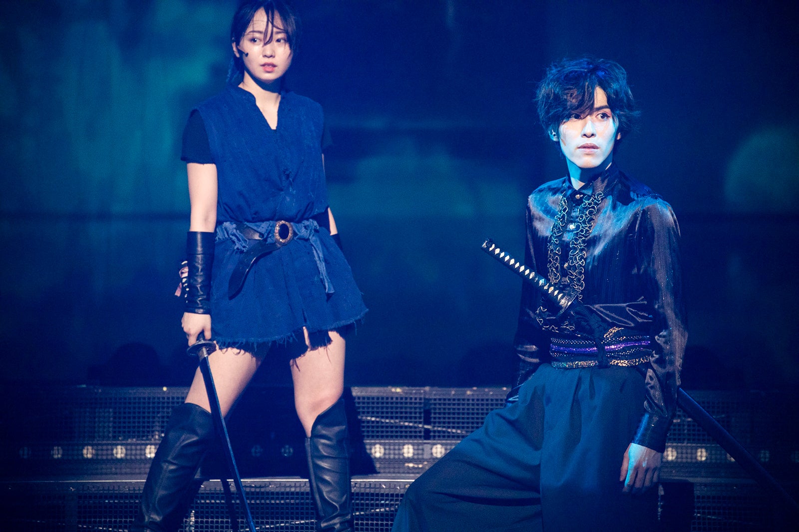 舞台「あずみ～戦国編～」公開稽古より（提供画像）