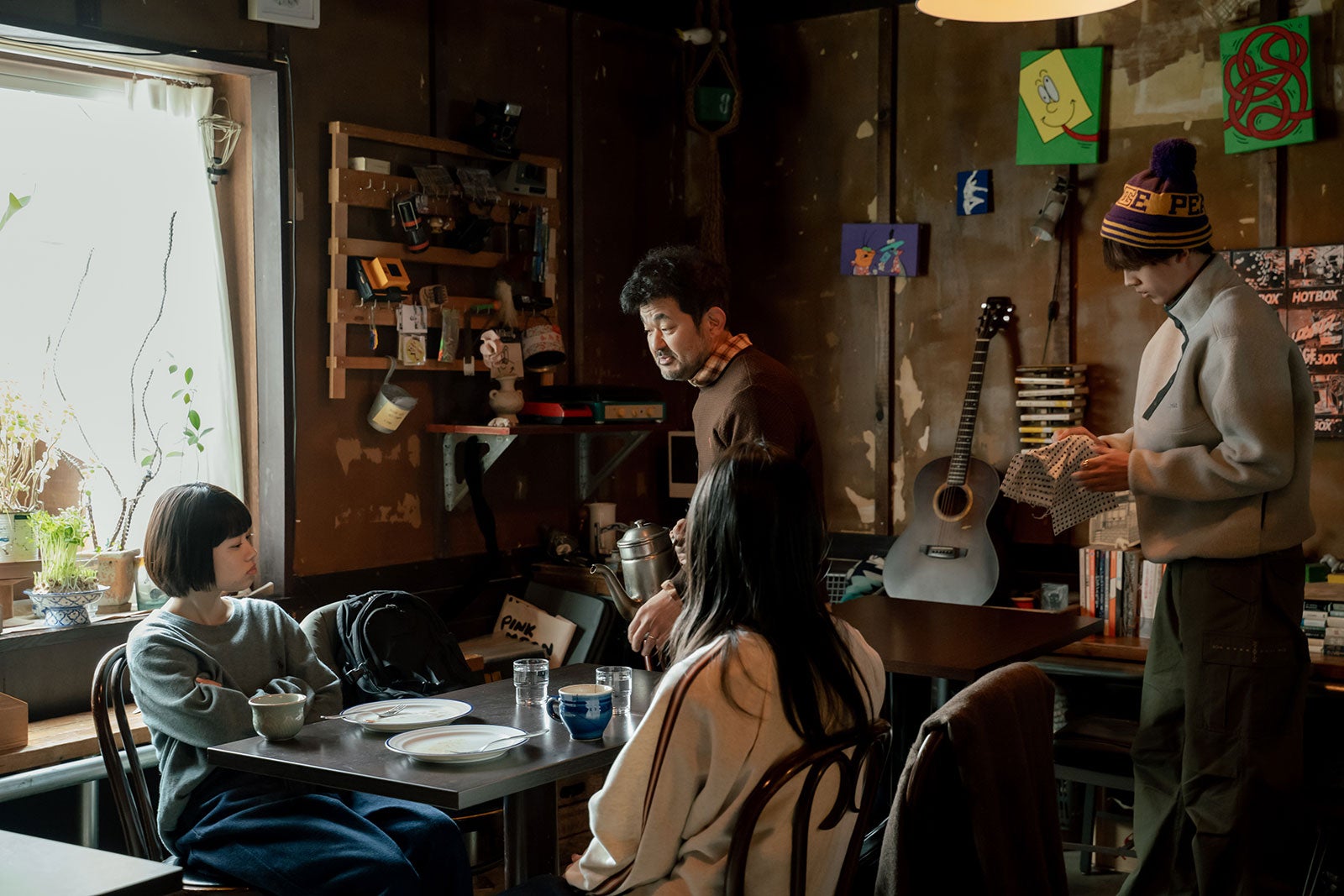 （左から）杉咲花、芹澤興人、水沢林太郎ら「冬のなんかさ、春のなんかね」第9話（C）日本テレビ