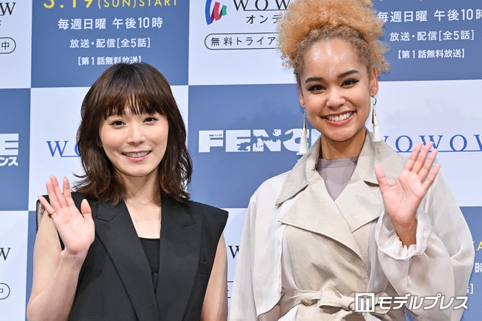 松岡茉優、宮本エリアナ(C)モデルプレス