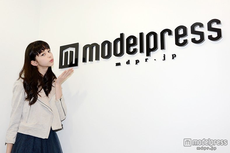 モデルプレスで連載中の中条あやみ／写真は第1回目より