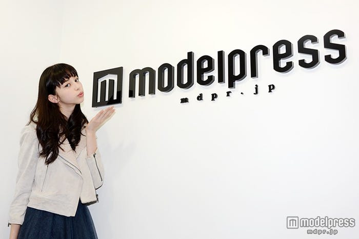 モデルプレスで連載中の中条あやみ/写真は第1回目より