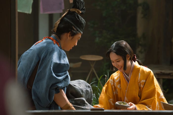 伊藤健太郎、南沙良「光る君へ」第43話(C)NHK