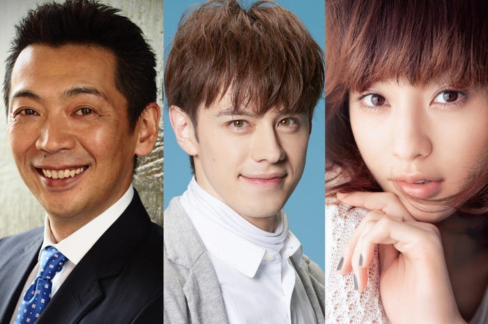 MCの宮根誠司、ウエンツ瑛士、西山茉希