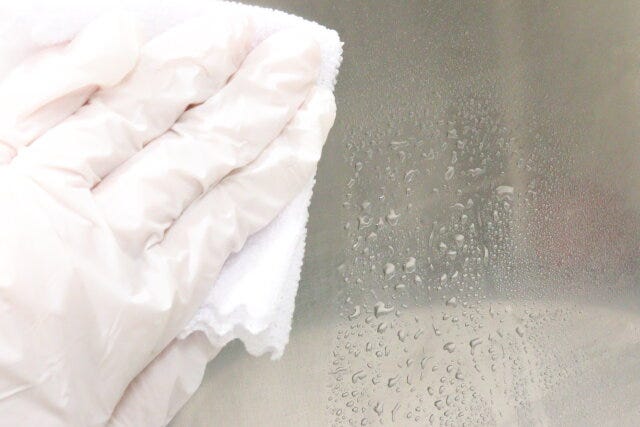 ダイソーの水滴に強いマイクロファイバークロス（25枚）