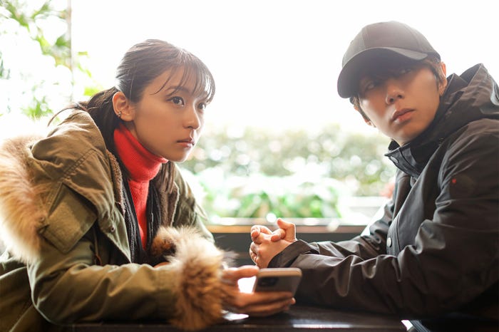 鳴海唯、北山宏光「君が獣になる前に」第2話より(C)テレビ東京