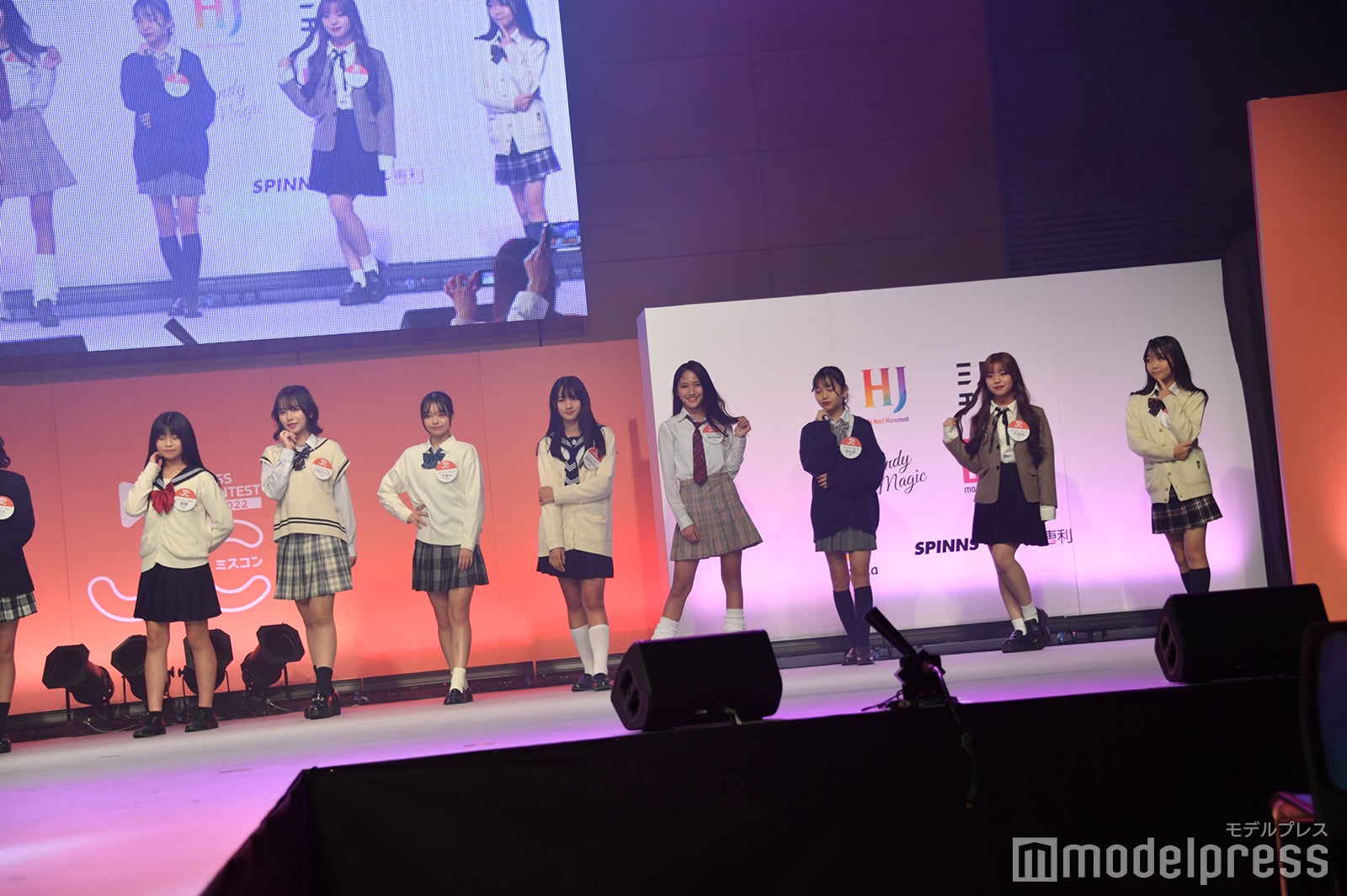 「JCミスコン2022」ファイナル審査の様子（C）モデルプレス