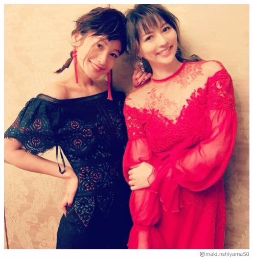 香里奈＆西山茉希“美女コンビ”に反響「美しすぎる」「永遠の憧れ」