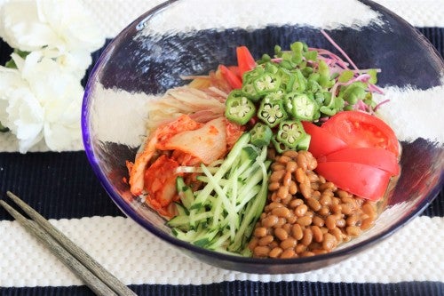 火を使わず10分で完成！美白に◎なサラダ素麺