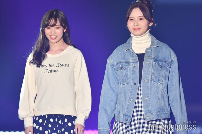 栗山梨奈、荒巻美咲(C)モデルプレス
