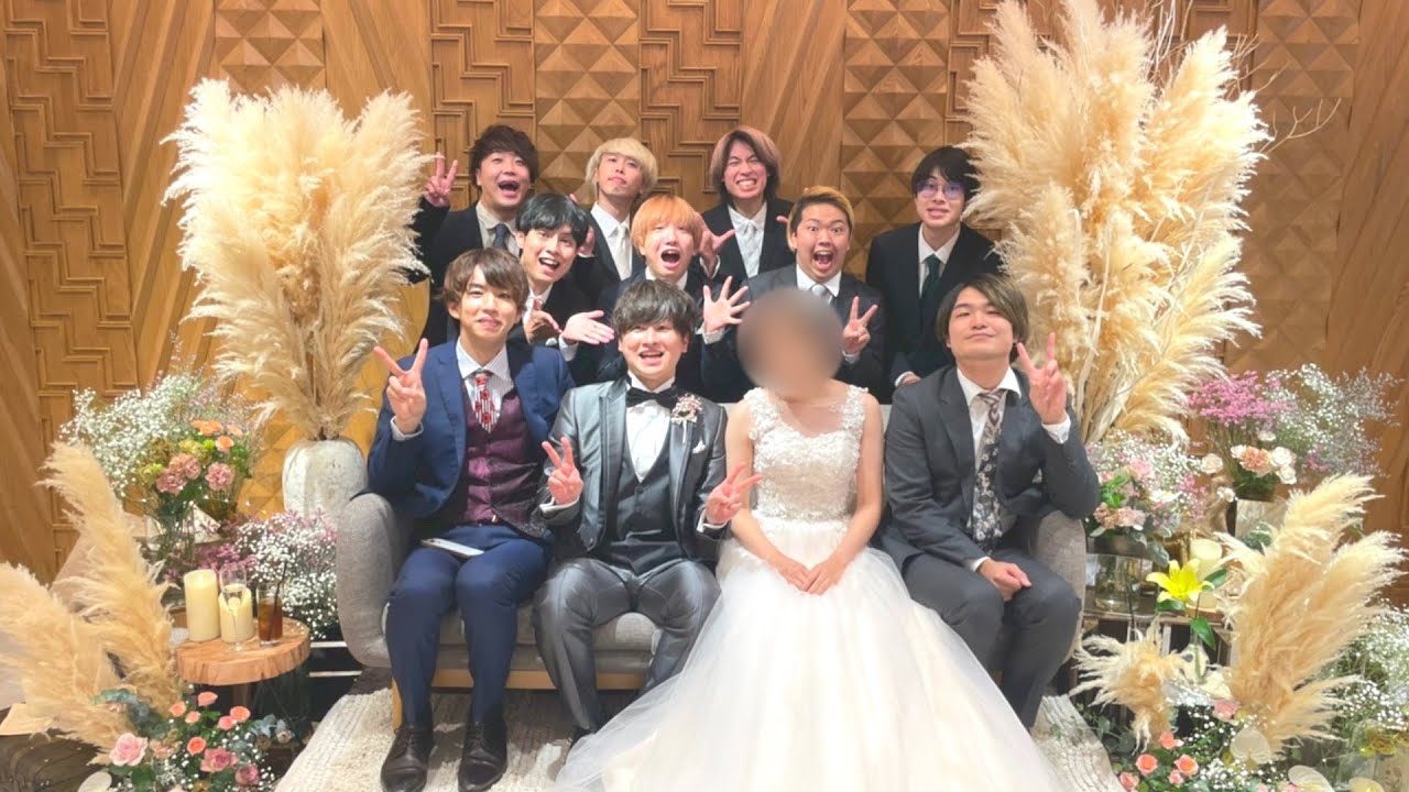 はじめしゃちょーの畑・だいちぃが結婚式を挙げる はじめしゃちょーは