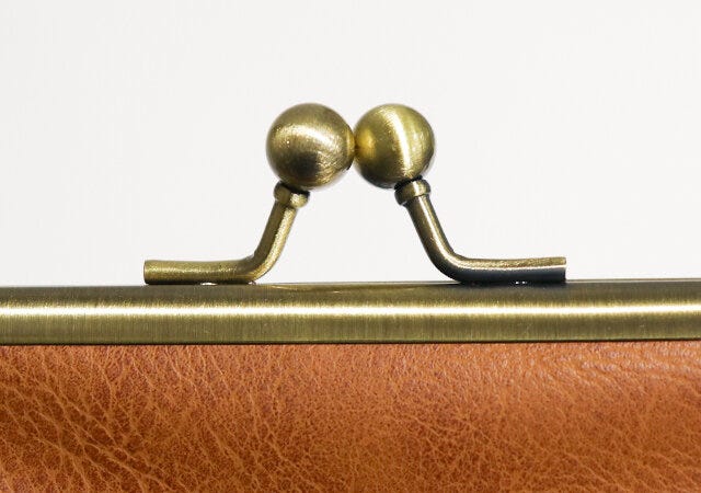 リンネル1月号増刊の付録のがま口