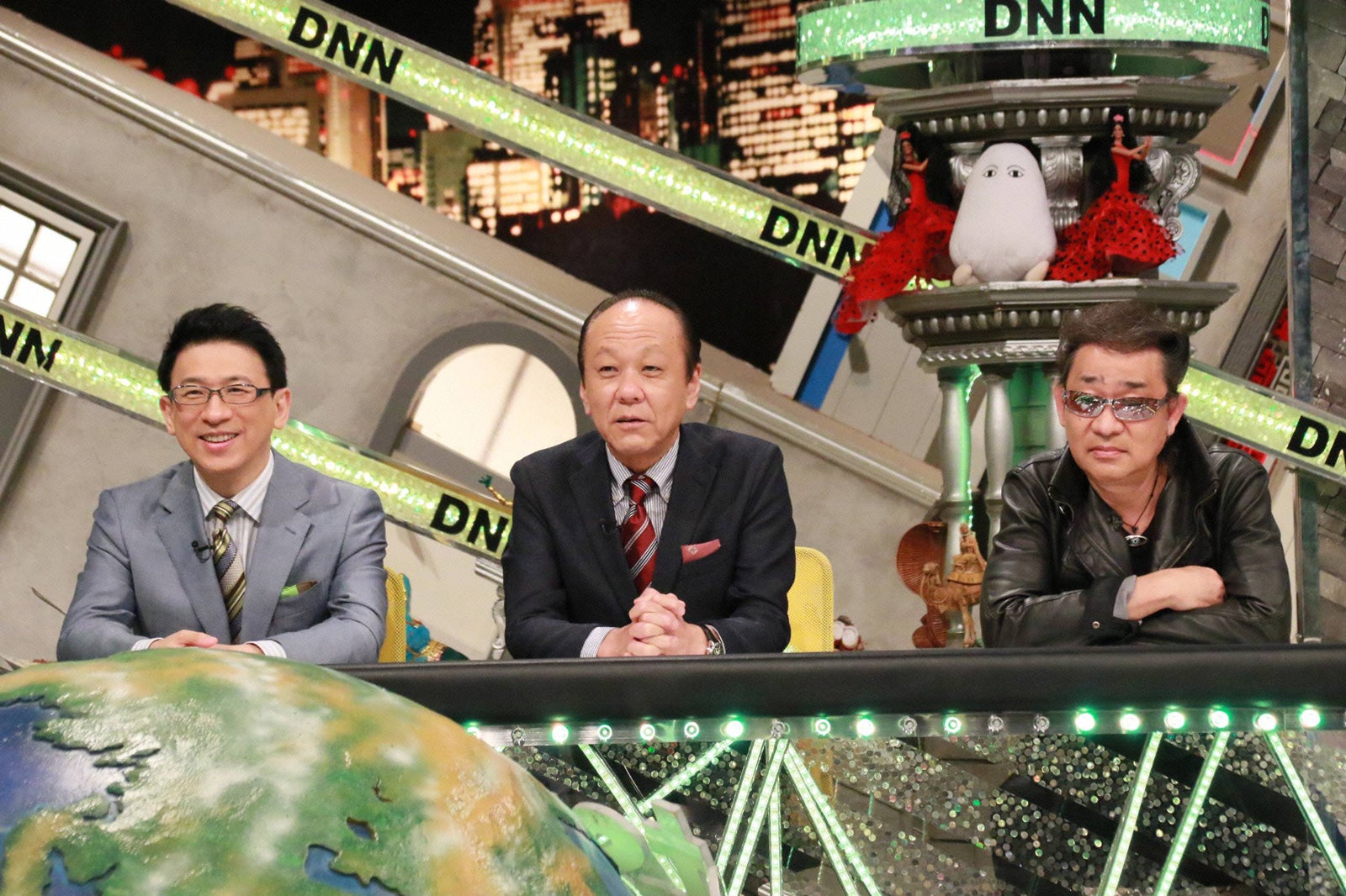 齋藤孝、出口保行、五箇公一（C）フジテレビ