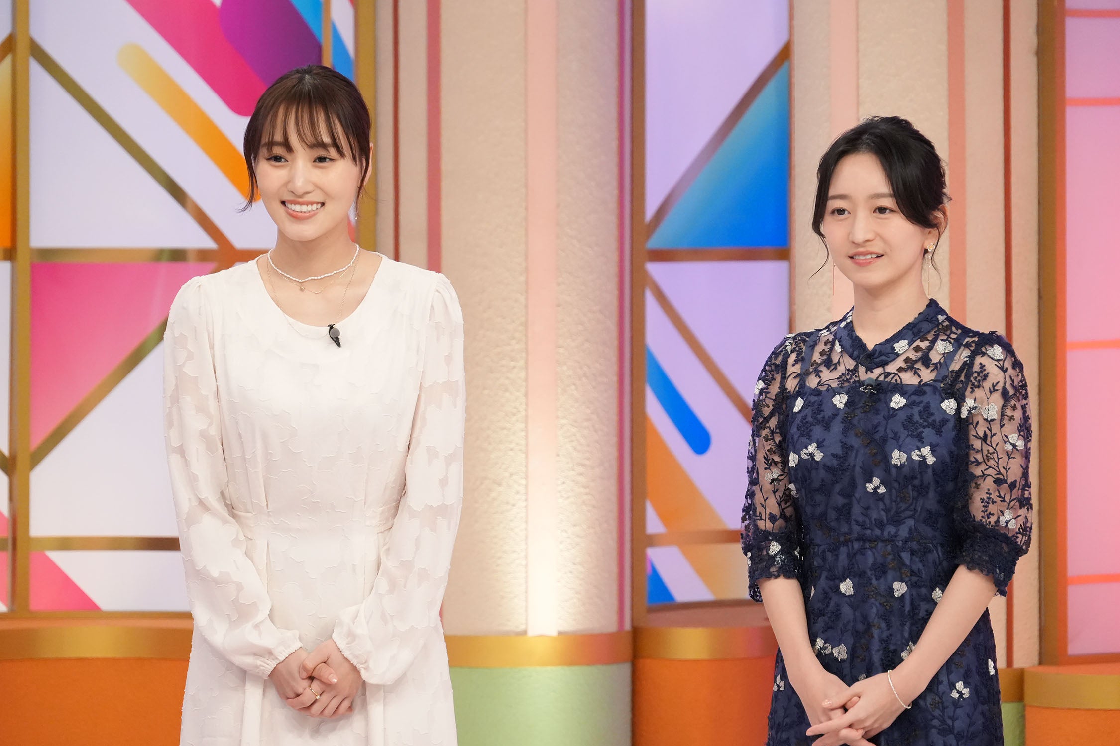 菅井友香、片渕茜（C）テレビ東京