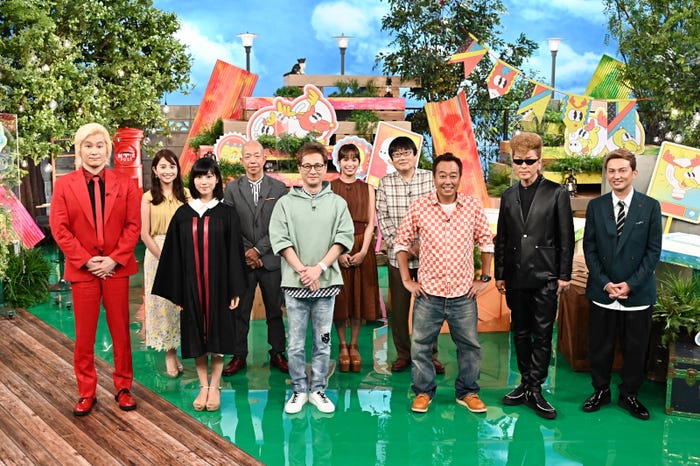 カズレーザー、日比麻音子アナ、鈴木光、小峠英二、中居正広、関水渚、六角精児、三村マサカズ、綾小路翔、ISSA(C)TBS