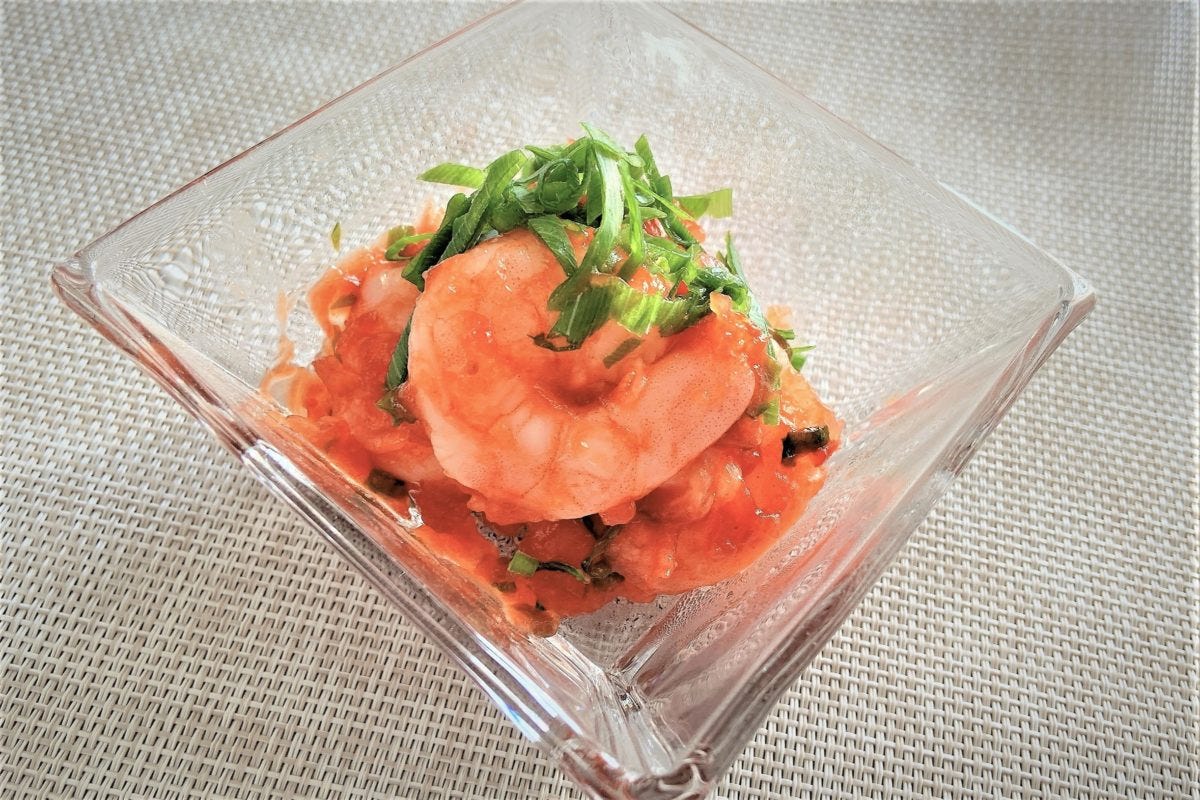 レンチンえびチリ