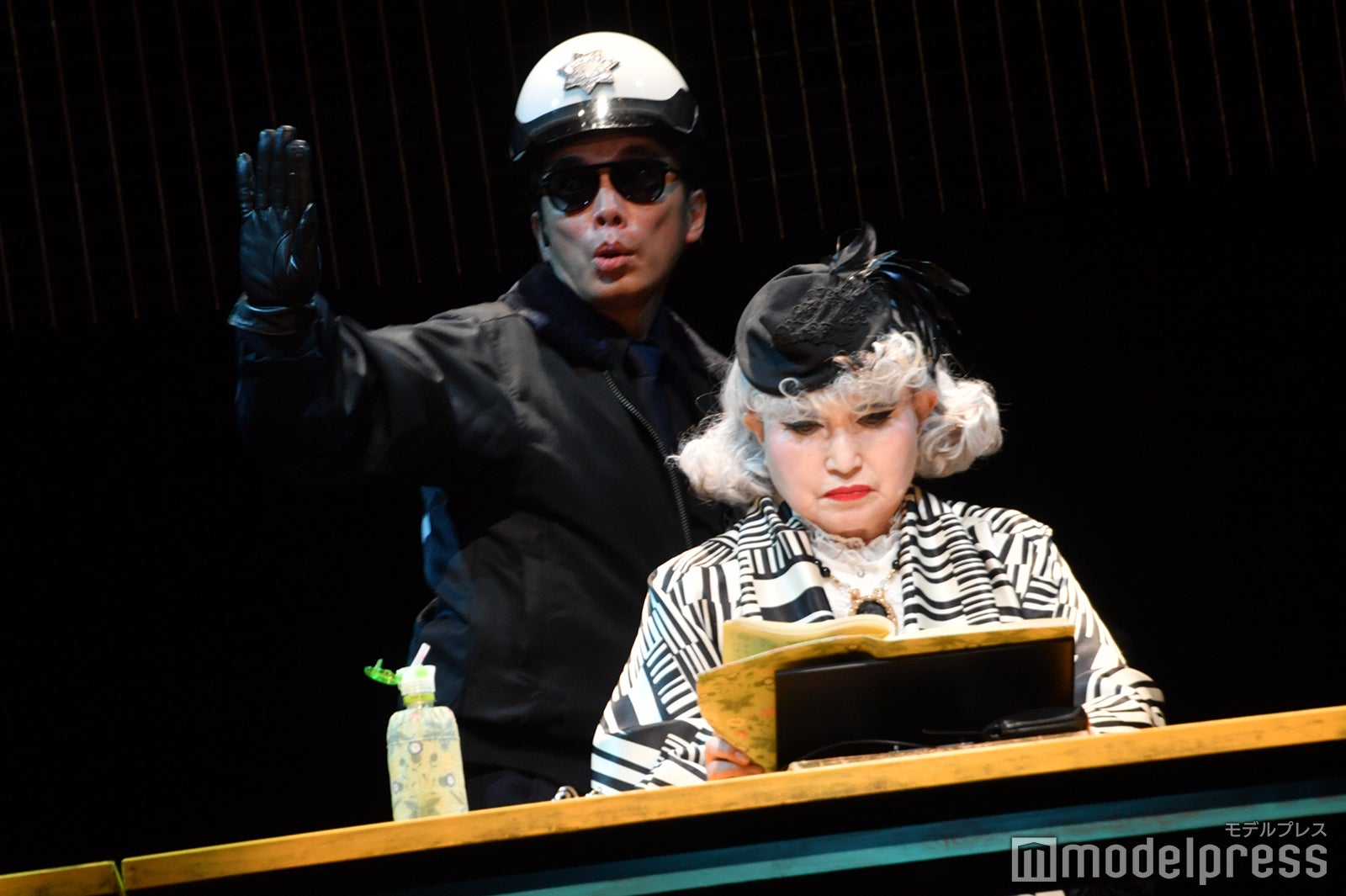 片桐仁、黒柳徹子／「ハロルドとモード」ゲネプロより（C）モデルプレス