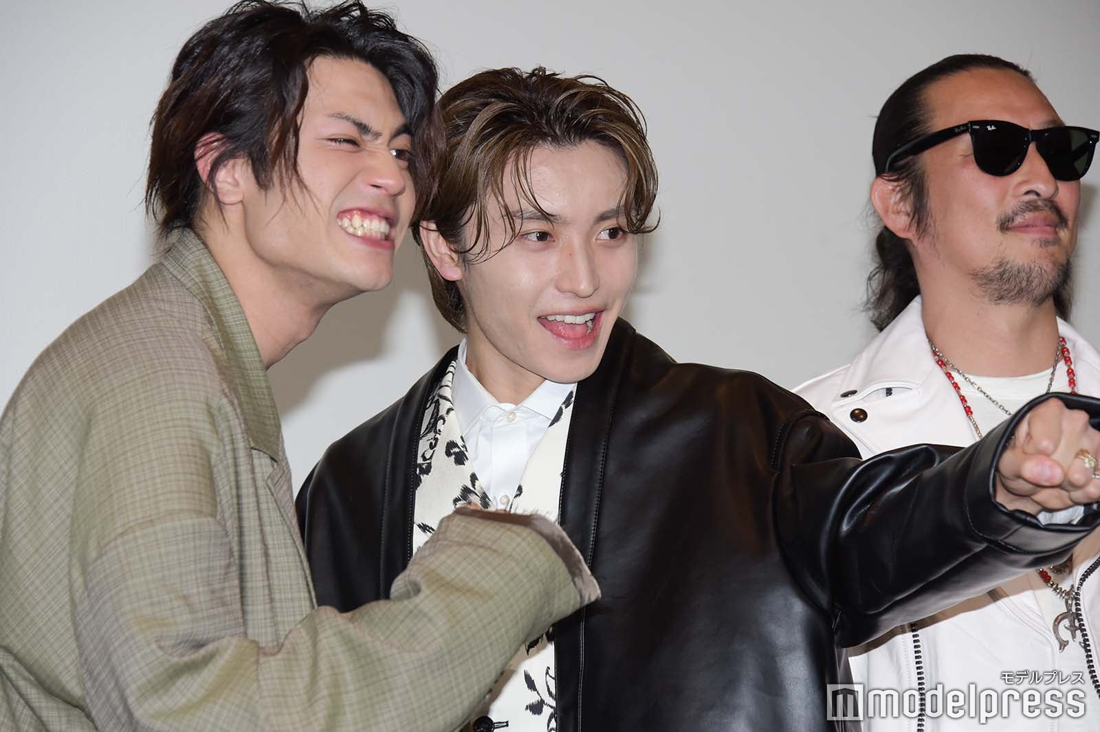 板垣瑞生、阿部顕嵐、新羅慎二 （C）モデルプレス