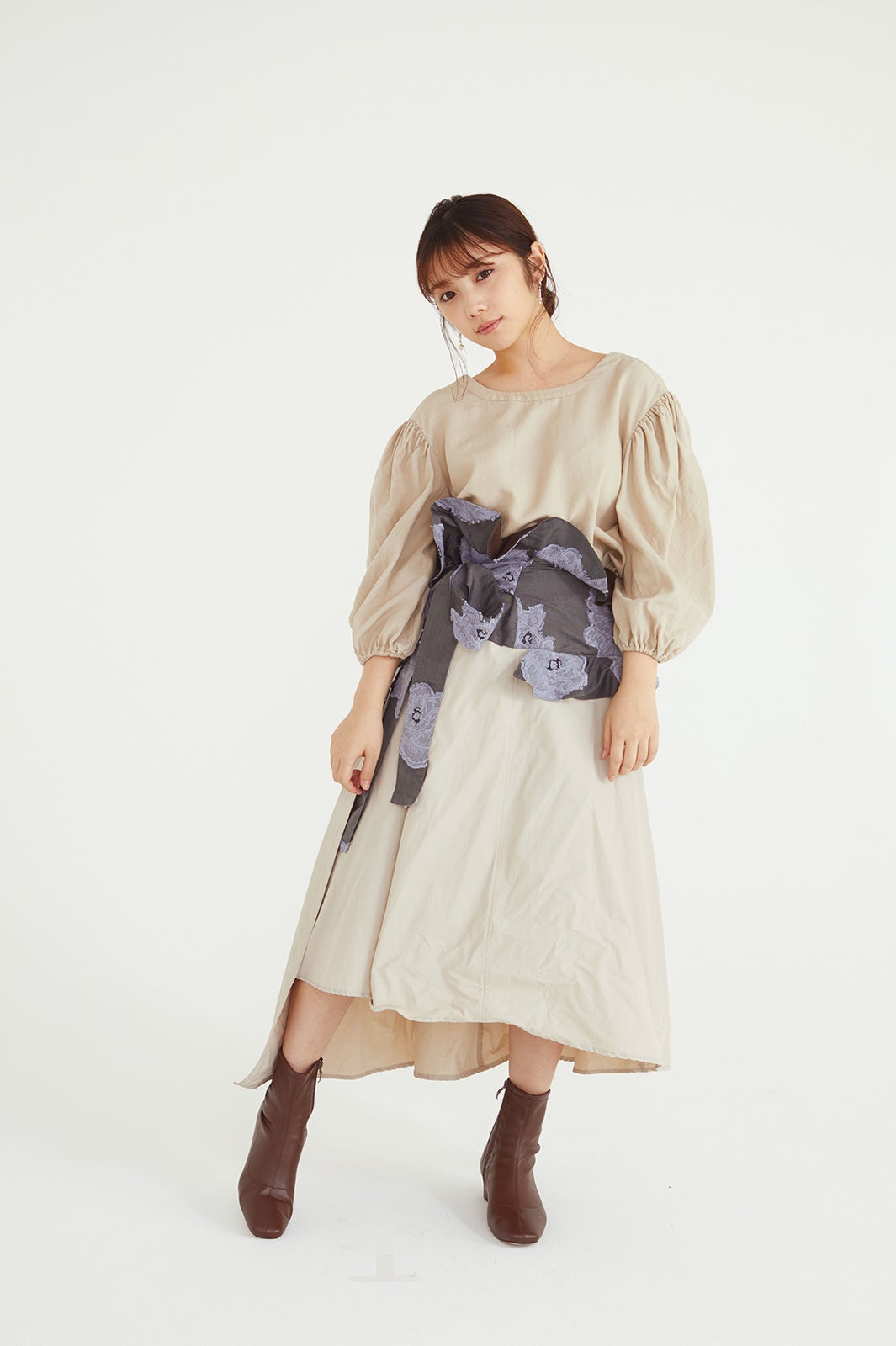 私服の与田祐希／撮影：菊地泰久