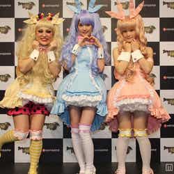 左から:バービー、道重さゆみ、嗣永桃子