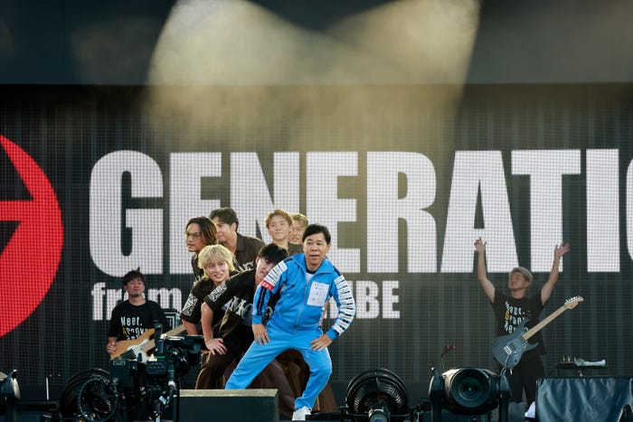 GENERATIONS、岡村隆史(提供写真)