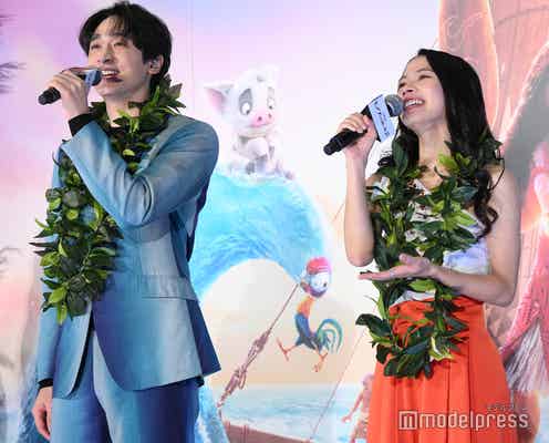 屋比久知奈&小関裕太ら、圧倒的美声披露 劇中歌を特別バージョンで生歌唱【モアナと伝説の海2】