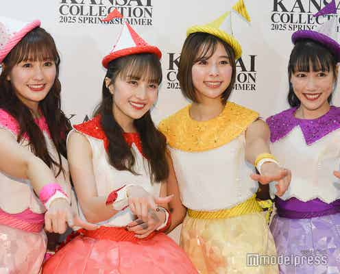 ももクロ百田夏菜子、大阪来訪で「べっぴんさん」良子役を回顧「週の半分ぐらいは住んでいた」【関コレ2025S/S】