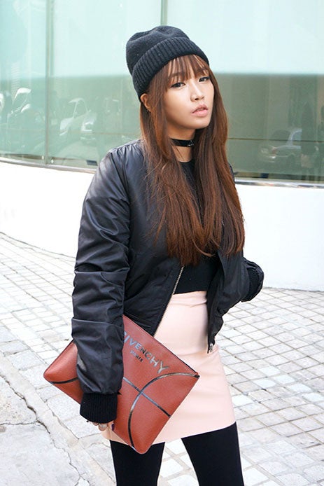 シャーリングポイントMA-1ミリタリーブルゾン「STYLENANDA」9,320円（税込）／画像提供：STYLENANDA