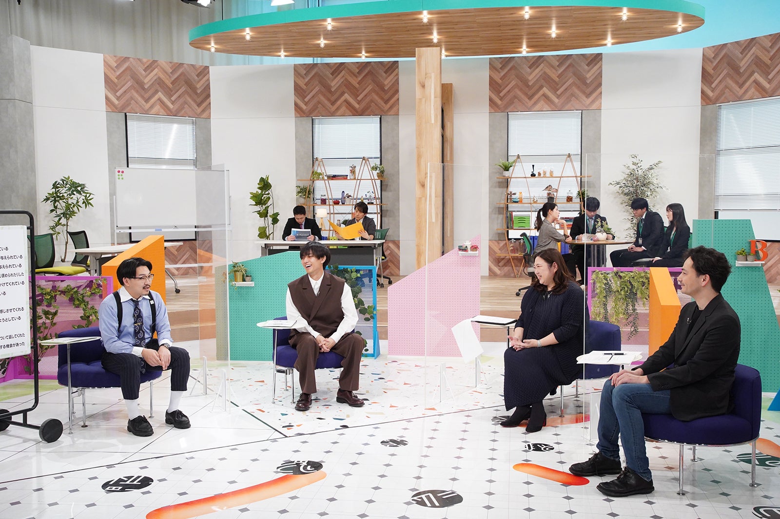 伊藤俊介、永瀬廉ら（C）NHK