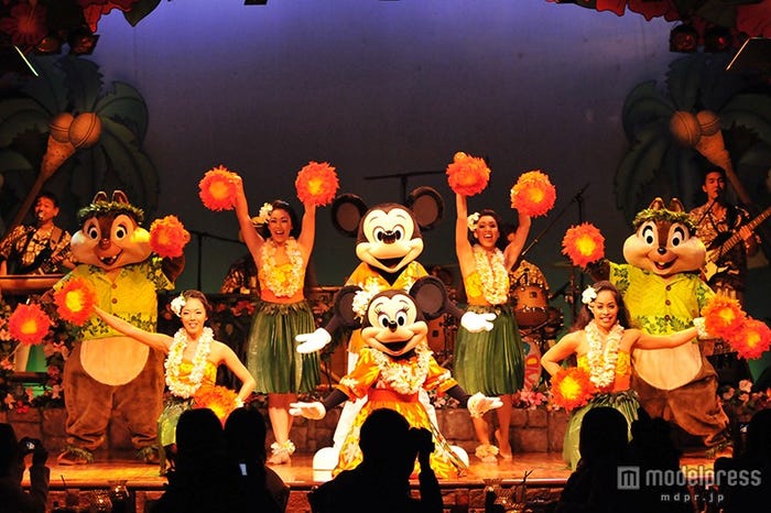 「ミッキーとミニーのポリネシアンパラダイス」(C)Disney