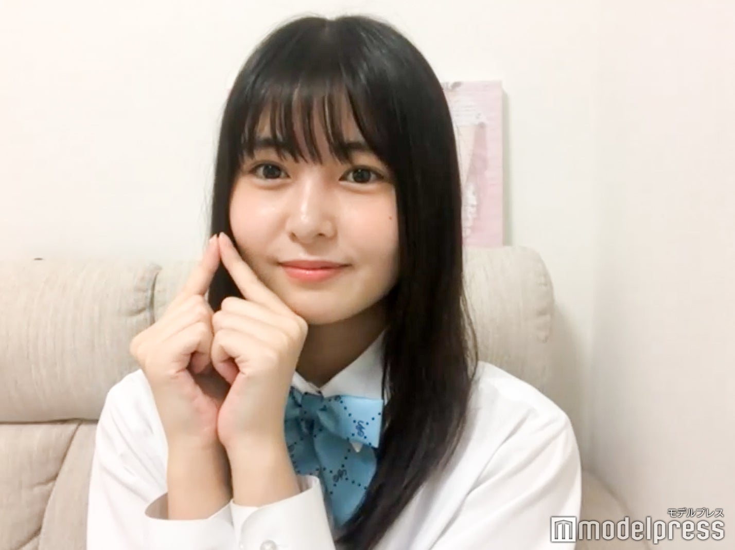 頓知気さきな／リモートインタビュー（C）モデルプレス