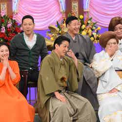 （前列左から）吉田明世、和泉元彌、IKKO（後列左から）東野幸治、長田庄平、松尾駿 （C）日本テレビ